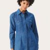 Tops PART TWO | Frejapw Denimkjole Medium Blue Denim